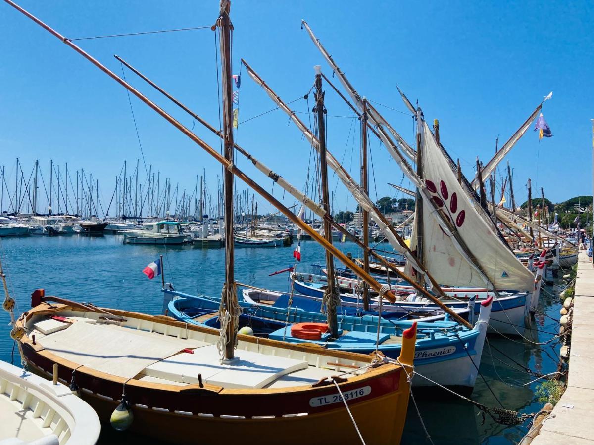 Bandol Roc Beach Vue Mer Grand T3 Face A La Plage Avec Parking Exteriör bild